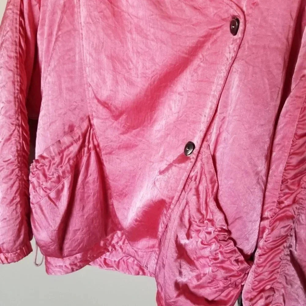 Vintage Stylman Barbie Pink Ski Puffer Jacket S - Picture 8 of 13
